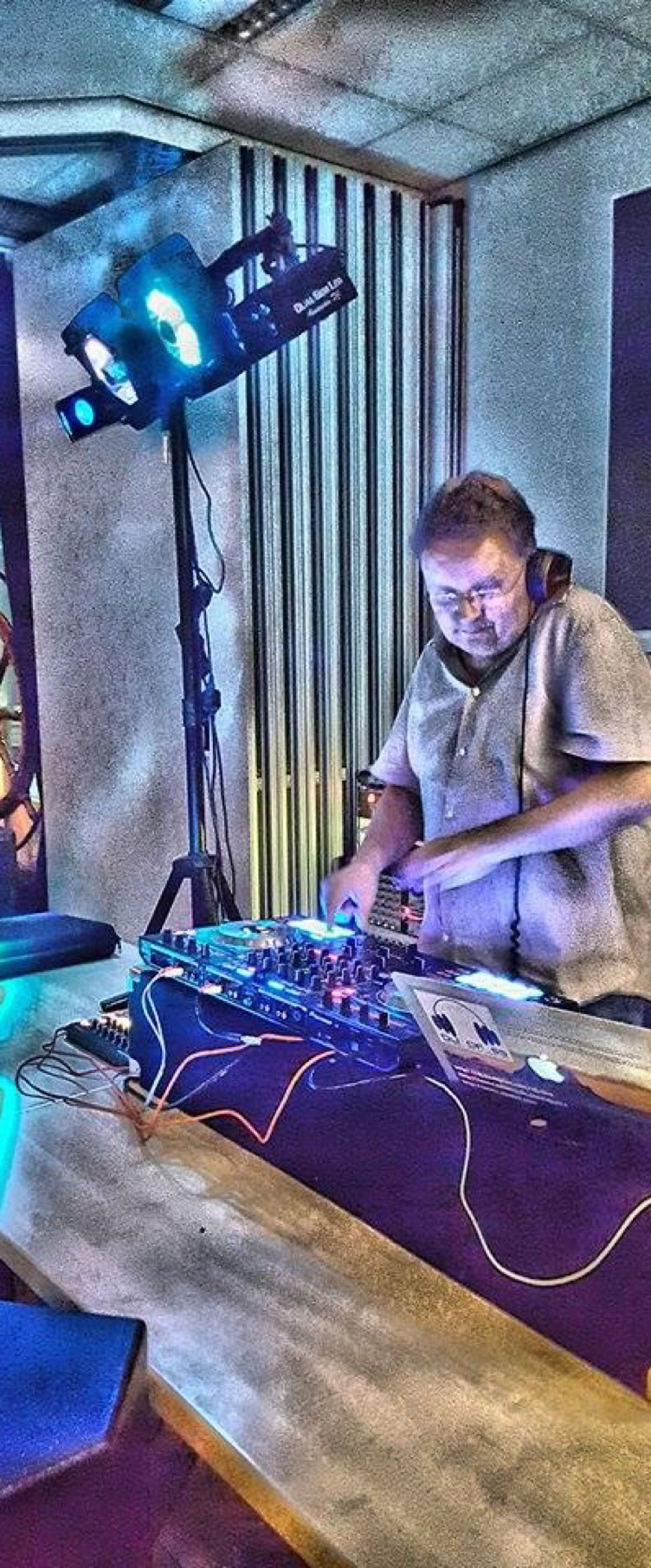 DJ of 69 at the Ibiza Xperience Fair 