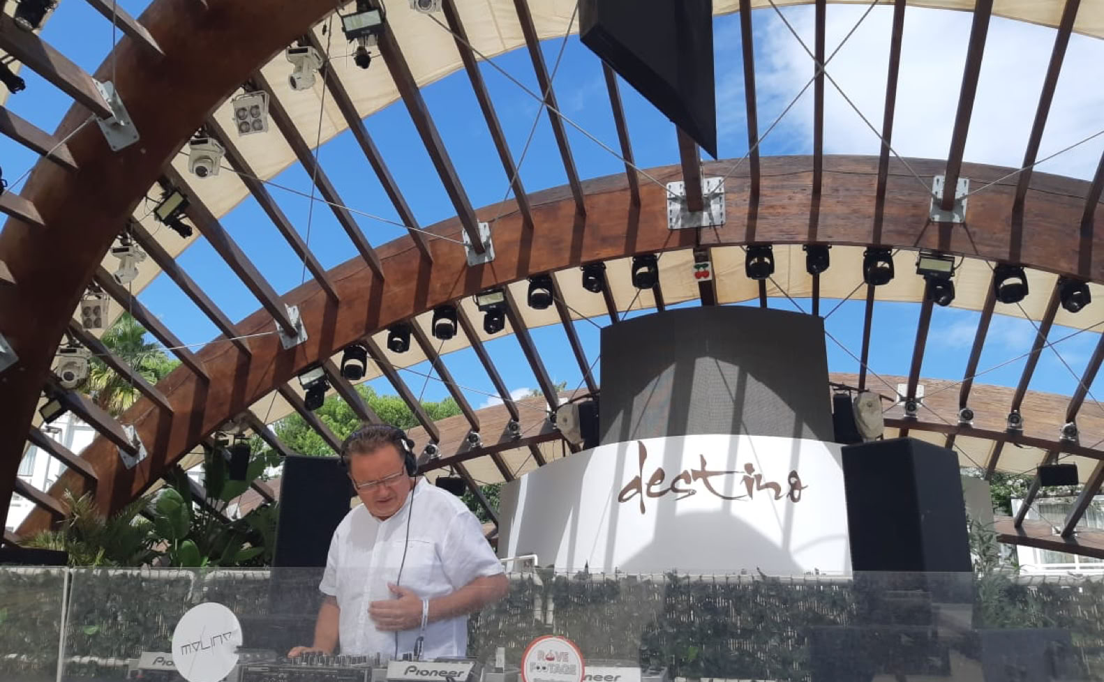 DJ of 69 Destina Pacha Resort Ibiza