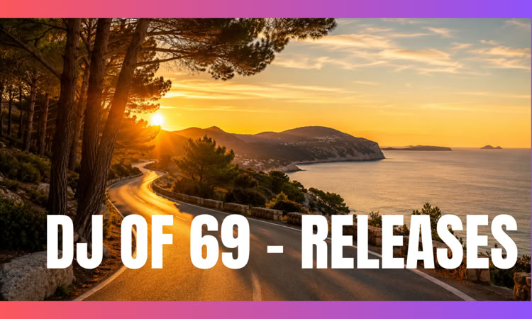 Discography overview and album artwork of DJ of 69 Deep and Organic House productions