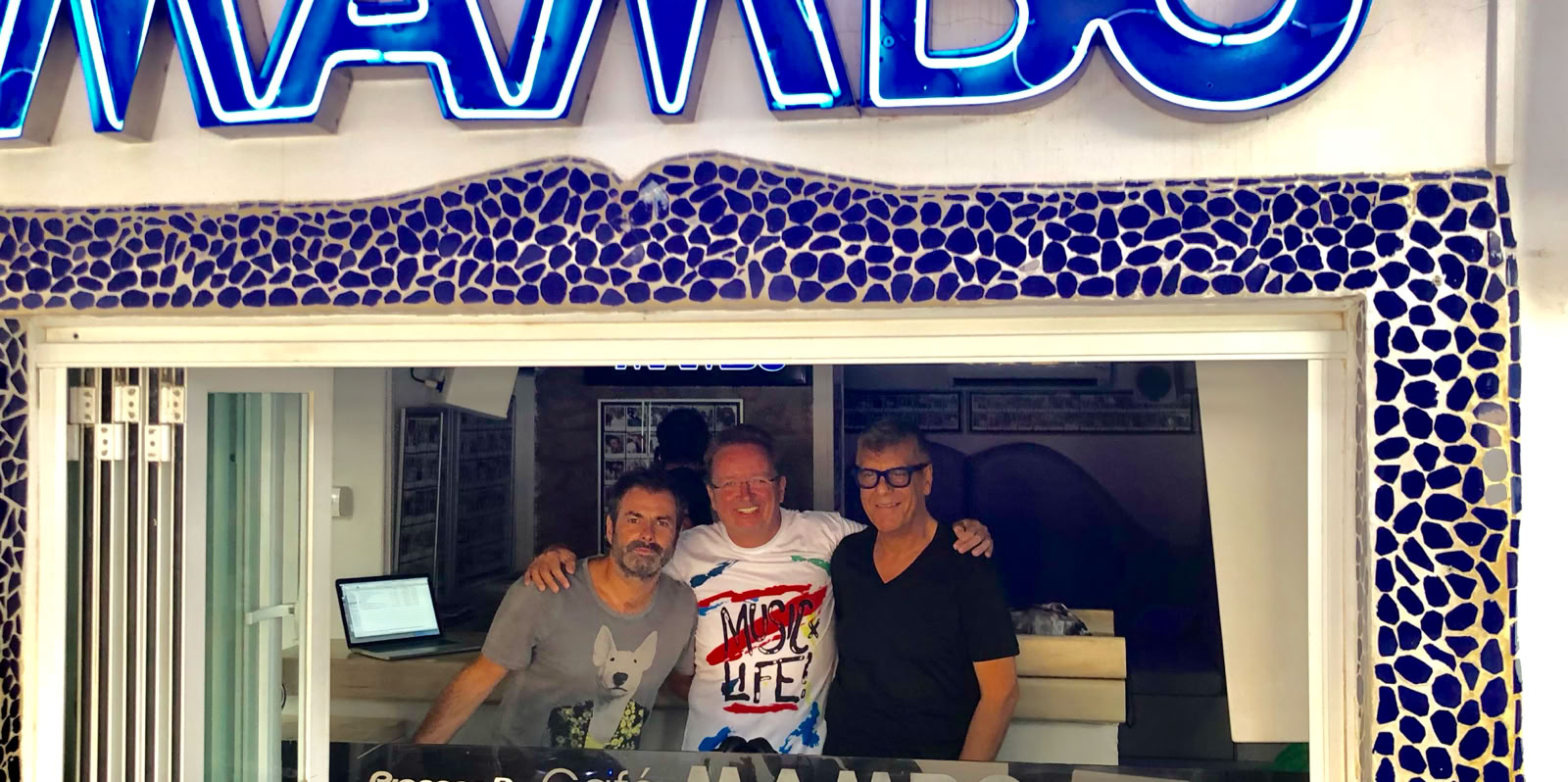 From the Mambo Studio to the DJ Booth at Cafe Mambo in Sant Antoni di Portmani