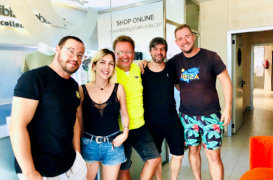 DJ of 69 at Ibiza Global Radio with Jose Maria Ramon, Anna Tur, Miguel Garji und KrisTek