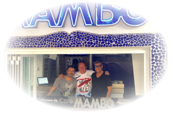 DJ of 69 in the Booth, Cafe Mambo Sant Antoni de Portmany Ibiza